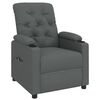 vidaXL Stand up Chair Dark Grey Fabric