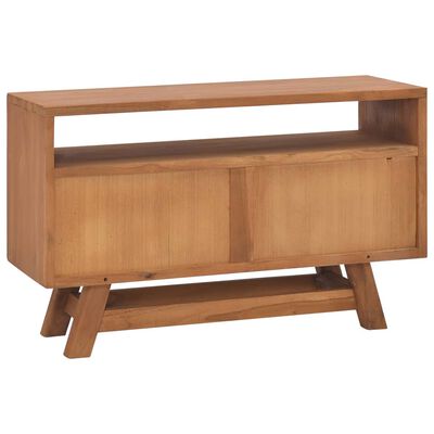 vidaXL TV Cabinet 80x30x50 cm Solid Teak Wood