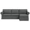 vidaXL Sofa Dark Grey
