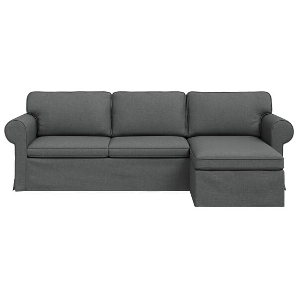 vidaXL Sofa Dark Grey