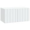 vidaXL Wall-Mounted TV Cabinet 59.5 x 31 x 30 cm White Engineered Wood