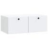 vidaXL Wall-Mounted TV Cabinet 78.5 x 41 x 30 cm White Engineered Wood