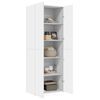 vidaXL Highboard White 70x42.5x185 cm Engineered Wood