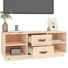 vidaXL TV Cabinet 100x34x40 cm Solid Wood Pine