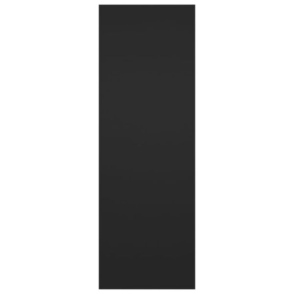 vidaXL TV Cabinet Black 30.5x30x90 cm Engineered Wood