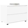 vidaXL Storage Cabinet White 80 x 48 x 57 cm Engineered Wood