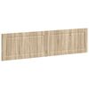 vidaXL Wall-Mounted Headboard UTRECHT Sonoma Oak Engineered Wood