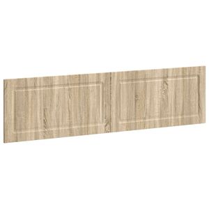 vidaXL Wall-Mounted Headboard UTRECHT Sonoma Oak Engineered Wood