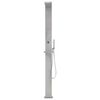 vidaXL Outdoor Shower Stainless Steel Square