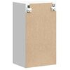 vidaXL Kitchen Wall Cabinet Lucca White Engineered Wood