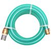 vidaXL Suction Hose | Green | Plastic | 7 m | Tough | Suction Hose | Cylindrical