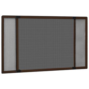 vidaXL Extendable Insect Screen for Windows Brown (100-193)x75 cm