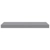 vidaXL Floating Wall Shelves 4 pcs Grey 60x23.5x3.8 cm MDF