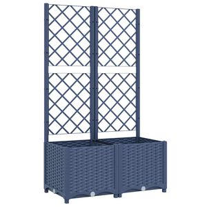 vidaXL Garden Blue Grey 80 x 40 x 136 cm