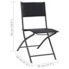 vidaXL 9 Piece Outdoor Dining Set Steel