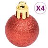 vidaXL 70 Piece Christmas Bauble Set Gold and Red