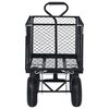 vidaXL Garden Hand Trolley Black 350 kg
