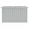 vidaXL Garden Storage Box Grey 149x99x93 cm