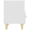 vidaXL Bedside Cabinets 2 pcs White 40x35x47 cm