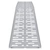 vidaXL Loading Ramp Folding 2 pcs Silver 222 x 29 x 14 cm Aluminium