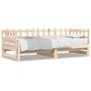 vidaXL Pull-out Day Bed without Mattress 2x(90x190) cm Solid Wood