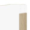 vidaXL Headboard Sonoma Oak 150 cm Engineered wood