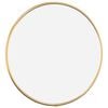 vidaXL Wall Mirror Gold Ø 30 cm Round