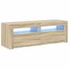 vidaXL Tv Cabinet | Sonoma oak | Engineered wood | 120 cm x 35 cm x 40 cm