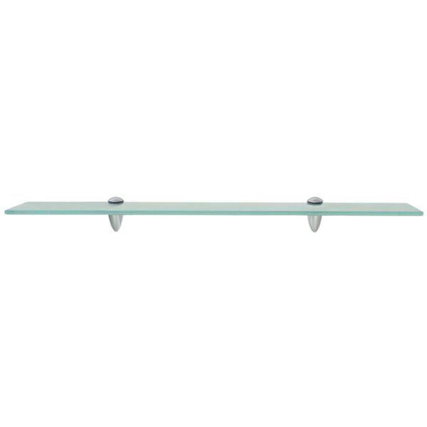 vidaXL Floating Shelves 2 pcs Glass 70x10 cm 8 mm