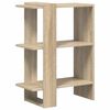vidaXL Bookshelf Sonoma Oak 52 x 25 x 71.5 cm Engineered Wood