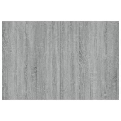 vidaXL Bed Headboard Grey Sonoma 120x1.5x80 cm Engineered Wood