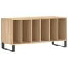 vidaXL Record Cabinet Sonoma Oak 100x38x48 cm Engineered Wood