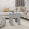 vidaXL Coffee Table Concrete Grey 40x40x42 cm Engineered Wood