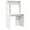 vidaXL Desk White 91 x 50 x 149 cm Engineered Wood