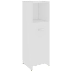 vidaXL Bathroom Cabinet | White | Engineered wood | Standard | Bathroom Cabinet