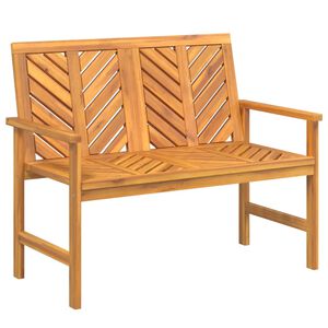 vidaXL Garden Bench 109 cm Solid Wood Acacia