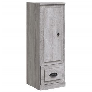 vidaXL Highboard Grey Sonoma 36x35,5x103,5 cm Engineered Wood