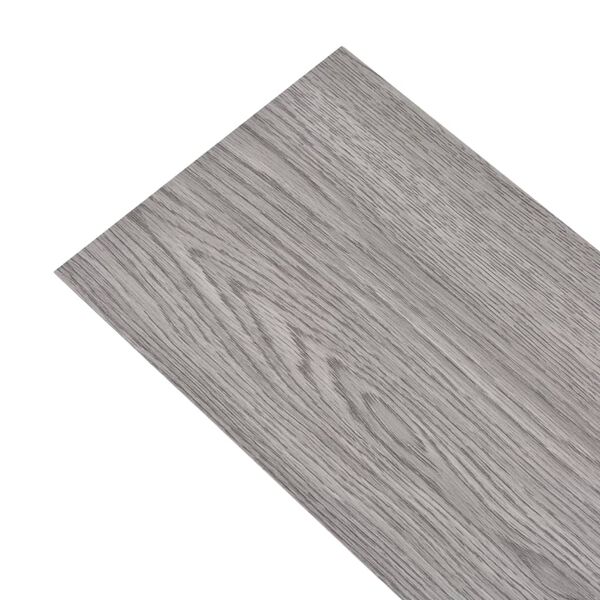vidaXL Self-adhesive PVC Flooring Planks 2.51 m² 2 mm Dark Grey