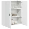 vidaXL Kitchen Cabinet with Shelf High Gloss White 80 x 31 x 100 cm