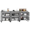 vidaXL Sideboards 3 pcs Concrete Grey 60x35x70 cm Engineered Wood