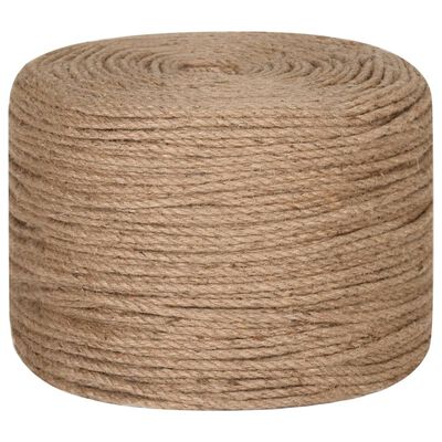 Jute Rope Sizes vidaXL Jute Rope 500 m Long 4 mm Thick | vidaXL.com.au
