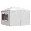 vidaXL Party Tent 3x3 m White