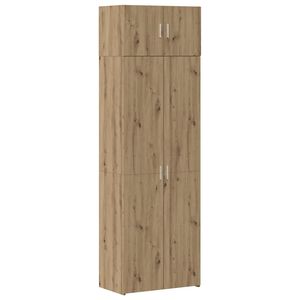 vidaXL Storage Cabinet 3 pcs Artisan Oak