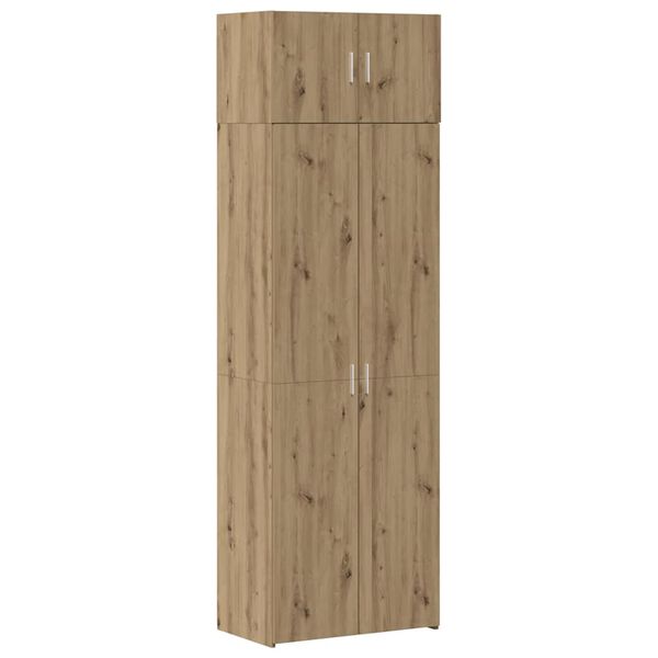 vidaXL Storage Cabinet 3 pcs Artisan Oak