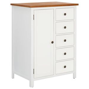 vidaXL Wardrobe | Oak and white