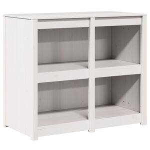 vidaXL Kitchen Cabinet with Shelf MEPPEL Warm White 106 x 55 x 92 cm