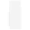vidaXL Shoe Cabinet White 60x35x92 cm Engineered Wood
