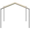 vidaXL Canopy Tent Beige 4x4 m Steel and Fabric