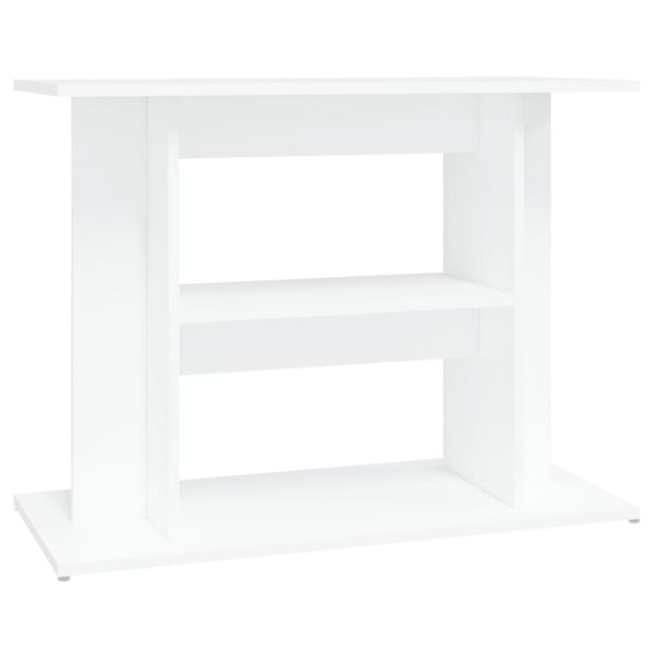 vidaXL Aquarium Stand White 80x35x60 cm Engineered Wood