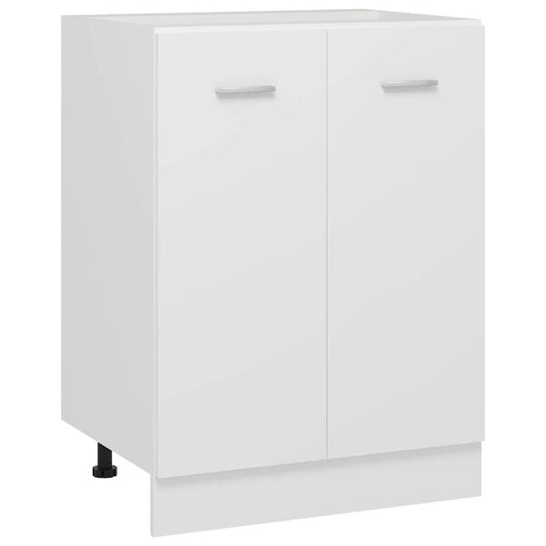 vidaXL Bottom Cabinet Lyon White 60x46x81.5 cm Engineered Wood